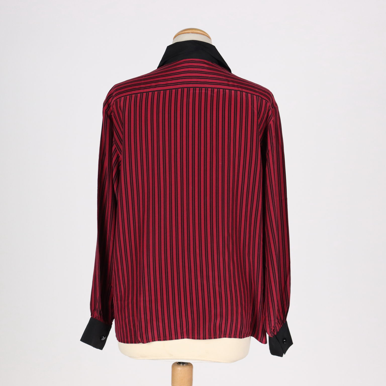 Yves Saint Laurent Camicia Vintage Seta Taglia M Francia Anni 80 90