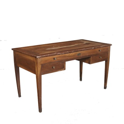 Directoire Desk Walnut Italy XVIII-XIX Century