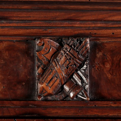 Cabinet Walnut Italy XVI-XVII Century