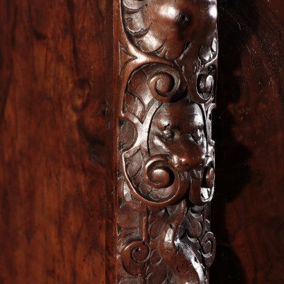 Cabinet Walnut Italy XVI-XVII Century