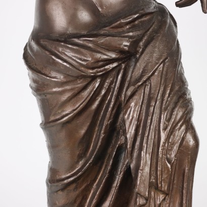 Aphrodite Bronzeskulptur Italien XX Jhd