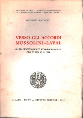 Verso gli accordi Mussolini-Laval