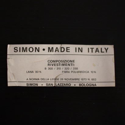 Simon Gavina Tulu Chairs Foam Italy 1970s