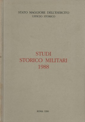 Studi storico militari 1988