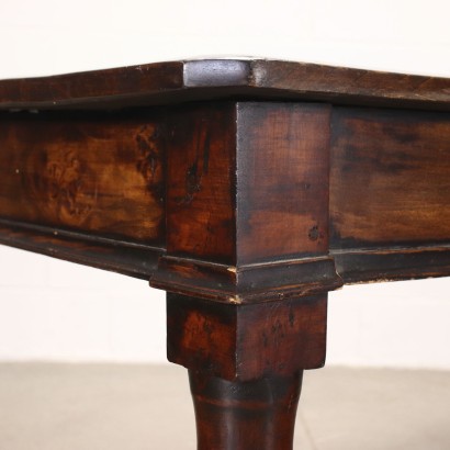antiguo, mesa, mesa antigua, mesa antigua, mesa italiana antigua, mesa antigua, mesa neoclásica, mesa del siglo XIX, mesa de haya
