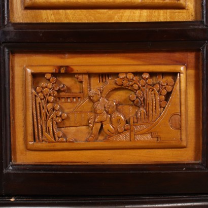 Small Cabinet Wood Italy XX Century