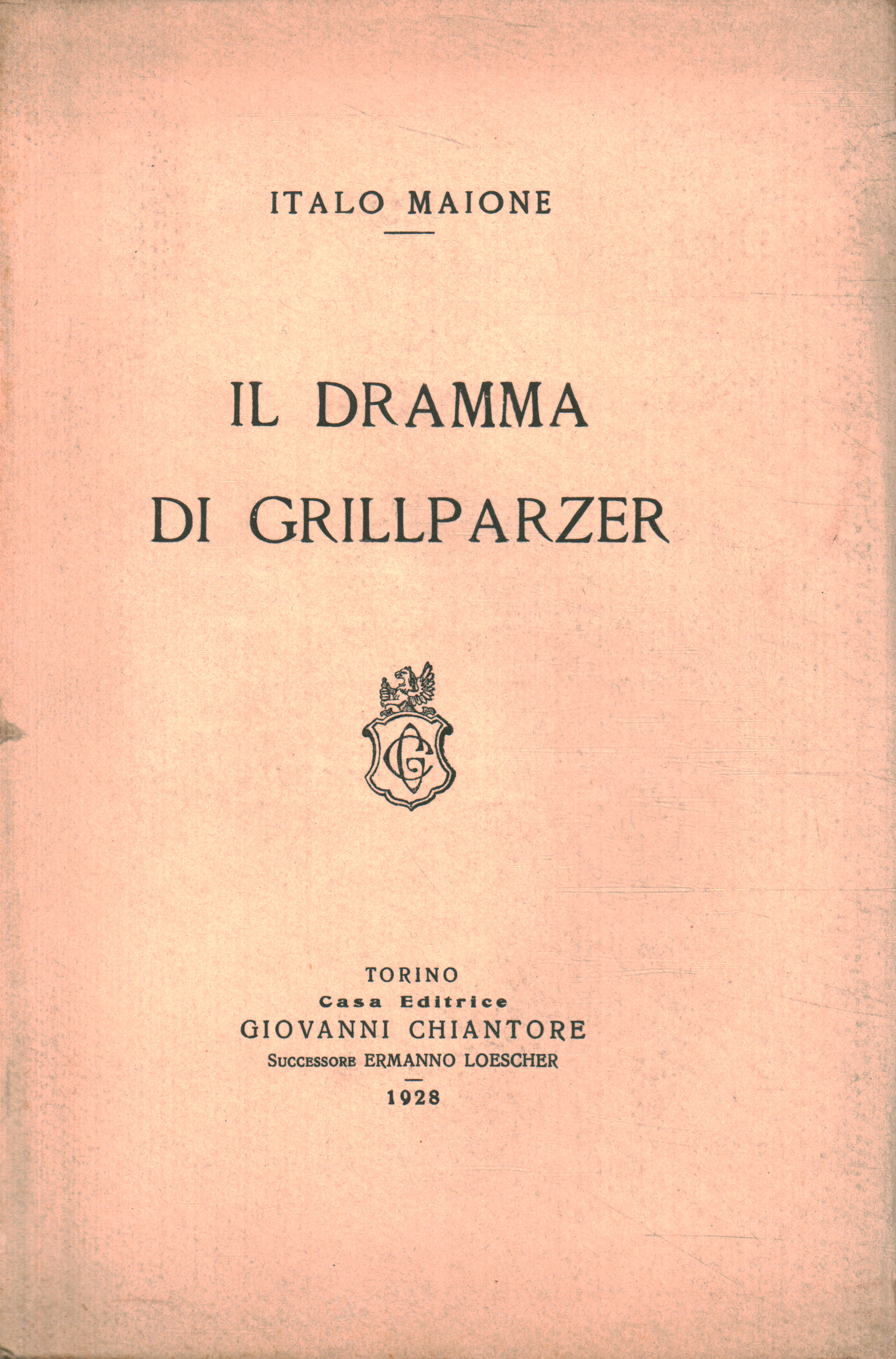 Grillparzer's drama