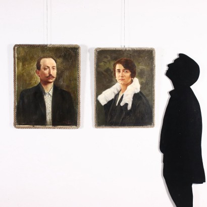 Coppia di ritratti maschile e femminile,Coppia di ritratti maschile e femminile,Coppia di Ritratti maschile e femminile,Coppia di ritratti maschile e femminile,Coppia di ritratti maschile e femminile