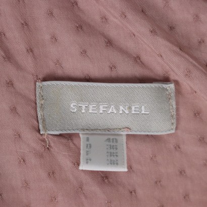 stefanel, abito stefanel, vestito stefanel, made in italy,Abito Rosa e Beige Stefanel