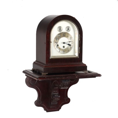 Junghas Countertop Clock Wood Germany XX Century