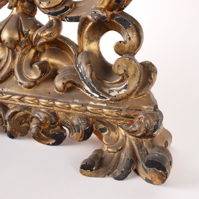 Baroque Support Frame Wood Italy XVIII Century