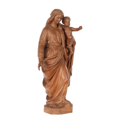 Madonna con Bambino in Terracotta