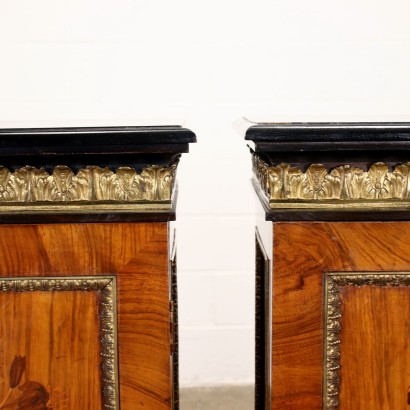 Pair of Victorian Servants Walnut United Kingdom XIX Century