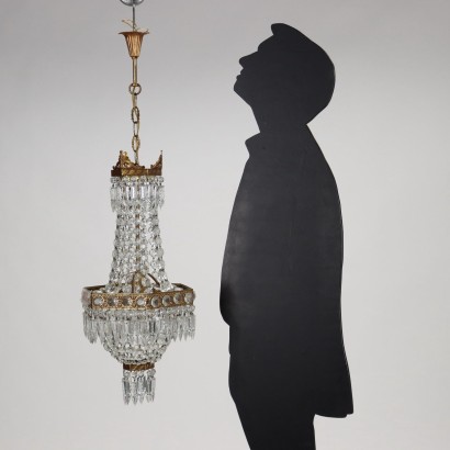 Chandelier Glass Italy XX Century