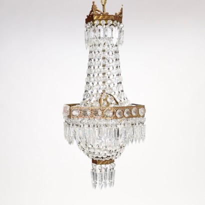 Chandelier Glass Italy XX Century