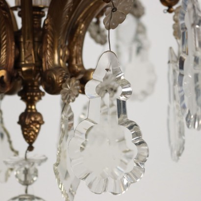 Chandelier Glass Italy XX Century