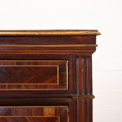 Neoclassical Chest of Drawers Mahogany Italy XVIII Century