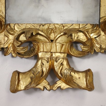 Miroir Baroque Verre Italie XVII-XVIII Siècle