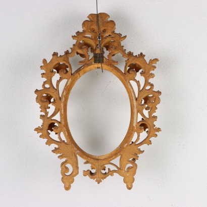 Baroque Style Frame Wood Italy XIX Century