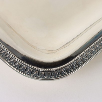 Peruggia & C. Silver Tray Italy 1950s-1960s