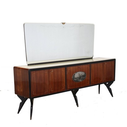 modernariato, modernariato di design, buffet, buffet modernariato, buffet di modernariato, buffet italiano, buffet vintage, buffet anni '60, buffet design anni 60, Mobile Buffet Anni 50