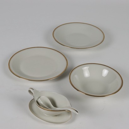 Bavaria Plates Service Porcelain Germany XX Century