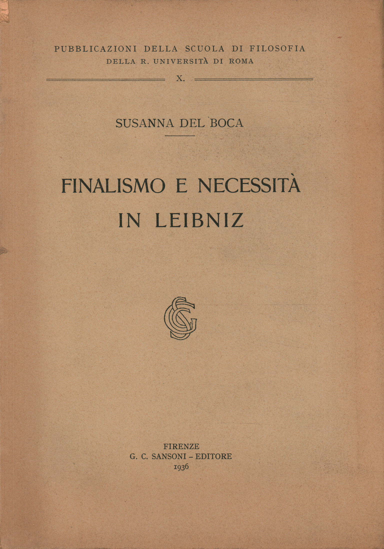 Finalismo e necessità in Leibniz