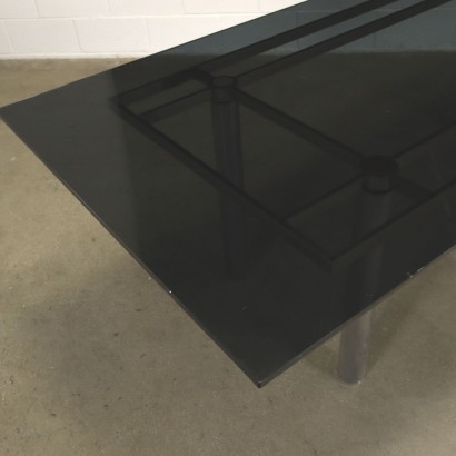 Gavina André Table Verre Italie Années 1960