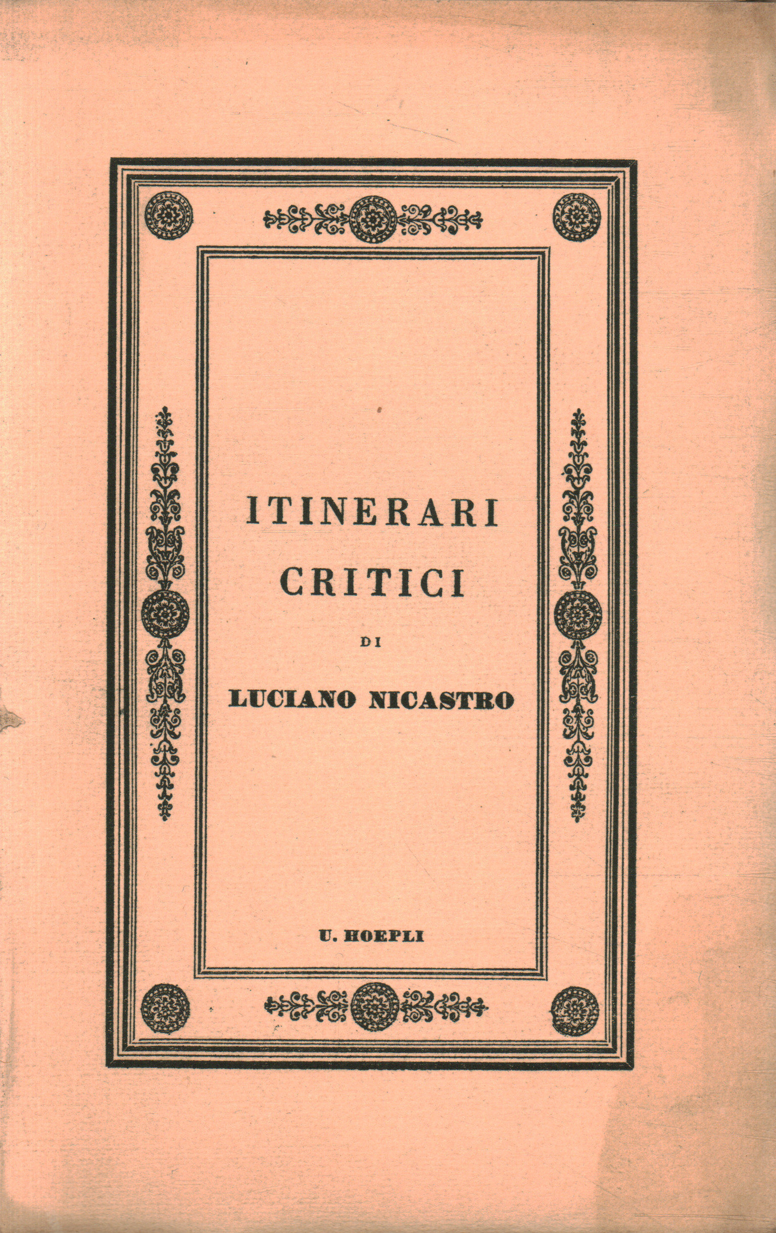 Itinéraires critiques