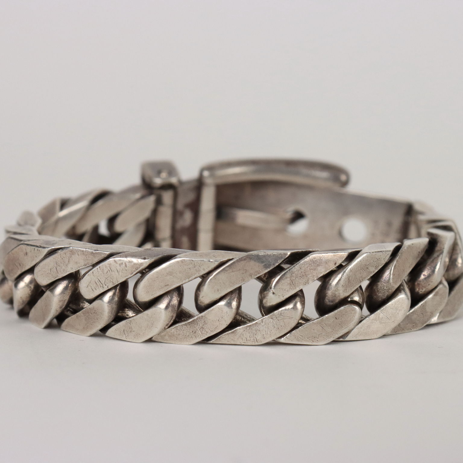 Pulsera Gucci en Plata Ropa Ajuares Antiguos Vintage dimanoinmano