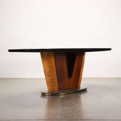 Table Mahogany Italy 1950s