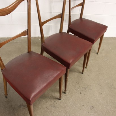 moderne Antiquitäten, modernes Design Antiquitäten, Stuhl, moderner antiker Stuhl, moderner Antiquitäten Stuhl, italienischer Stuhl, Vintage Stuhl, 60er Stuhl, 60er Design Stuhl, Gruppe von 6 Stühlen, 50er Stühle