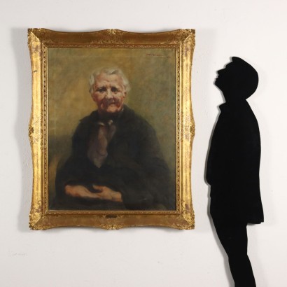 Mario Natale Biazzi, Portrait d'un homme âgé, Mario Natale Biazzi, Mario Natale Biazzi, Mario Natale Biazzi