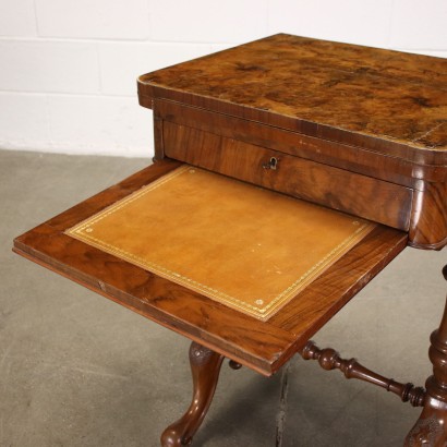 Victorian Game Table Mahogany XIX Century