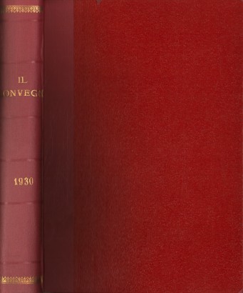Il Convegno Rivista di letteratura e di arte. Anno XI 1930 Manca n. 5-6