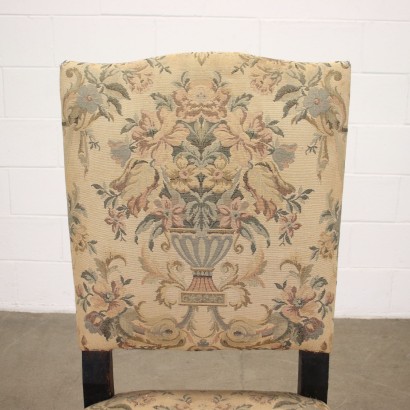 Group of 4 Baroque Chairs Walnut Italy XVII-XVIII Century