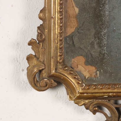 antigüedades, espejo, espejo antiguo, espejo antiguo, espejo italiano antiguo, espejo antiguo, espejo neoclásico, espejo del siglo XIX - antigüedades, marco, marco antiguo, marco antiguo, marco italiano antiguo, marco antiguo, marco neoclásico, marco del siglo XIX, Espejo piamontés Barocchetta