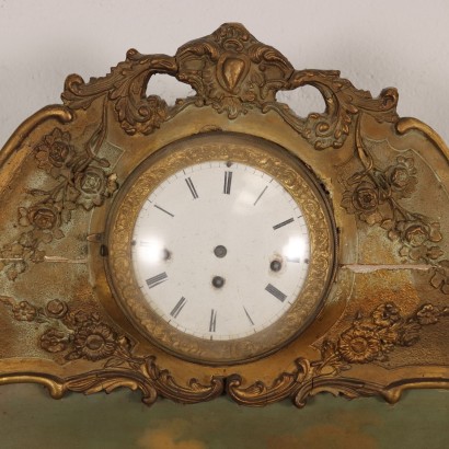 antiguo, reloj, reloj antiguo, reloj antiguo, reloj italiano antiguo, reloj antiguo, reloj neoclásico, reloj del siglo XIX, reloj de péndulo, reloj de pared, marco con reloj de pared