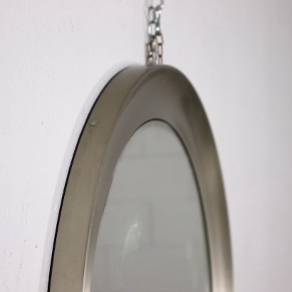 Miroir Aluminium Italie Années 1960