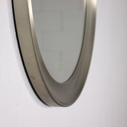 Miroir Aluminium Italie Années 1960