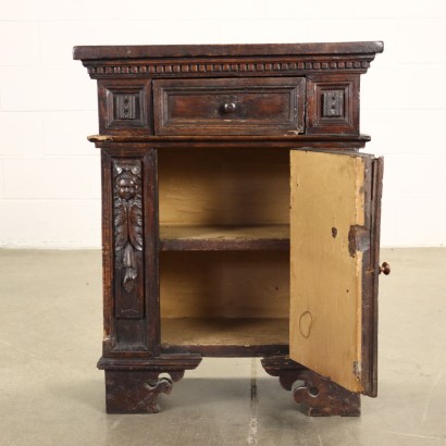 Night Table Walnut Italy XVIII Century