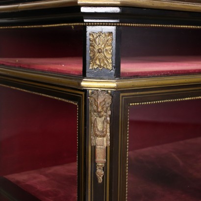 Vitrine Napoléon III Bois France XIX Siècle