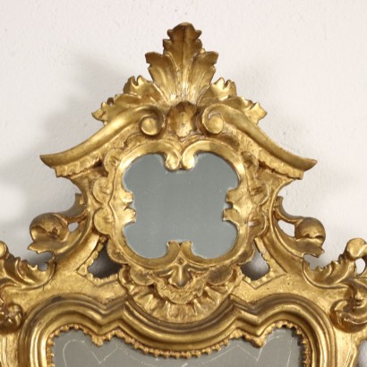 antiquariato, specchiera, antiquariato specchiera, specchiera antica, specchiera antica italiana, specchiera di antiquariato, specchiera neoclassica, specchiera del 800 - antiquariato, cornice, antiquariato cornice, cornice antica, cornice antica italiana, cornice di antiquariato, cornice neoclassico, cornice del 800,Gruppo di Quattro Specchiere Barocchetto