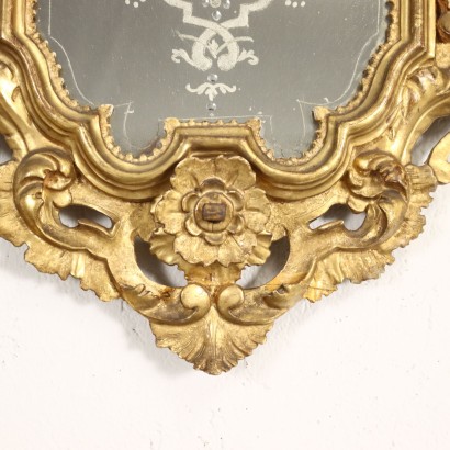 antiquariato, specchiera, antiquariato specchiera, specchiera antica, specchiera antica italiana, specchiera di antiquariato, specchiera neoclassica, specchiera del 800 - antiquariato, cornice, antiquariato cornice, cornice antica, cornice antica italiana, cornice di antiquariato, cornice neoclassico, cornice del 800,Gruppo di Quattro Specchiere Barocchetto