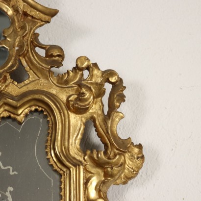 antiquariato, specchiera, antiquariato specchiera, specchiera antica, specchiera antica italiana, specchiera di antiquariato, specchiera neoclassica, specchiera del 800 - antiquariato, cornice, antiquariato cornice, cornice antica, cornice antica italiana, cornice di antiquariato, cornice neoclassico, cornice del 800,Gruppo di Quattro Specchiere Barocchetto