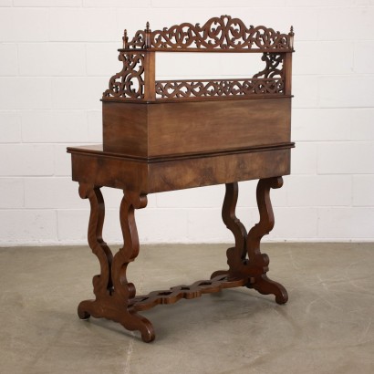 Louis Philippe Writing Desk Walnut Italy XIX Century