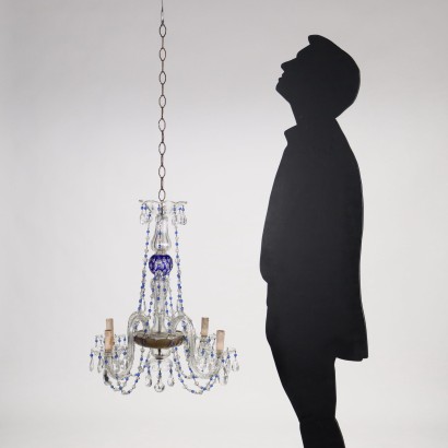 Chandelier Glass Italy XX Century