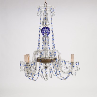 Chandelier Glass Italy XX Century