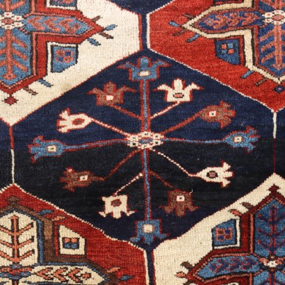 Kazak Rug Wool Turkey 1940s-1950s