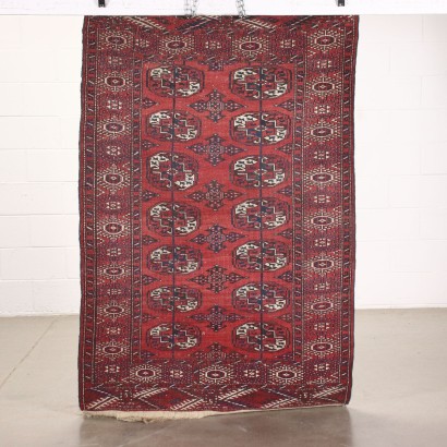 Bukhara Carpet Cotton Big Knot Turkmenistan